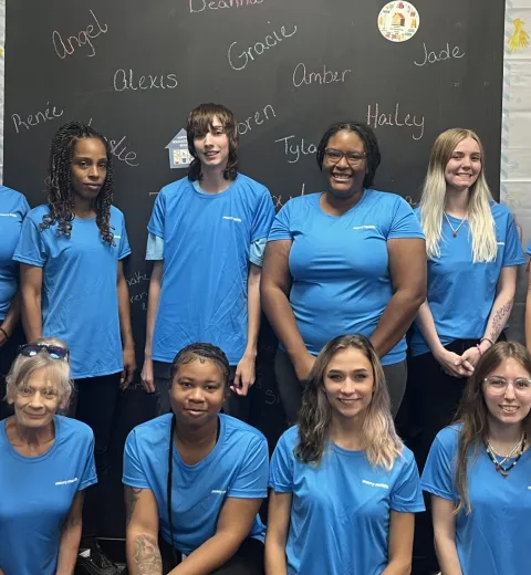 team of merry maids cleaners